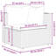 Ensemble de patio 5 pièces avec coussins en polyester noir Latitude Run®-1879274405-1879274402-1879274411