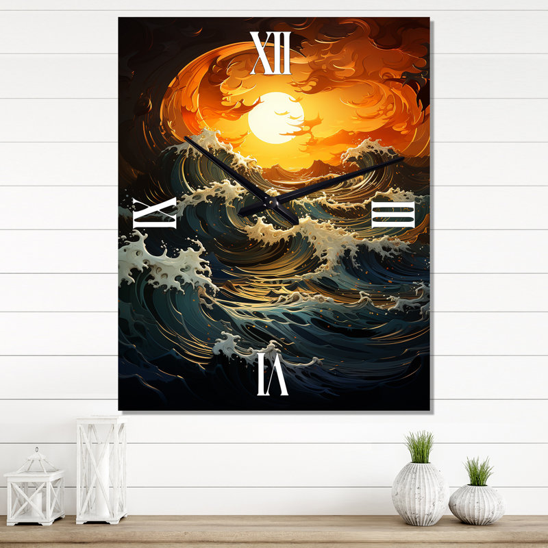 Baptism Ripples Of Faith - Horloges murales, H 28 po x l 12 po x P 1 po