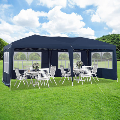 Asse 6m x 3m Metal Pop Up Gazebo