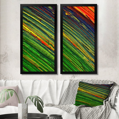 Green Green Art Grove - ensemble de 2 photographies sur toile