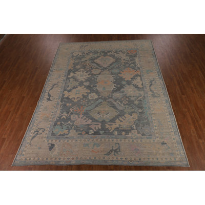 Vegetable Dye Oushak Turkish Area Rug 10x12