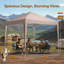 Quictent Portable Pop Up Canopy Gazebo with Carry Bag, 2x2m (6x6ft) Lightweight Shelter Tent for Parties, Camping, Festivals, Garden Events, Beige-122096617-122096618