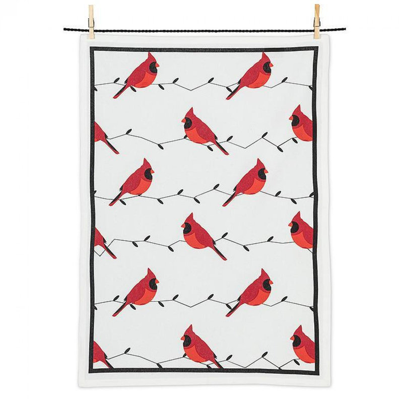 Torchon Allover Cardinals