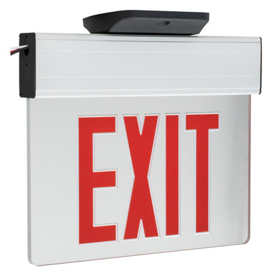 Edge Lit LED Exit Sign