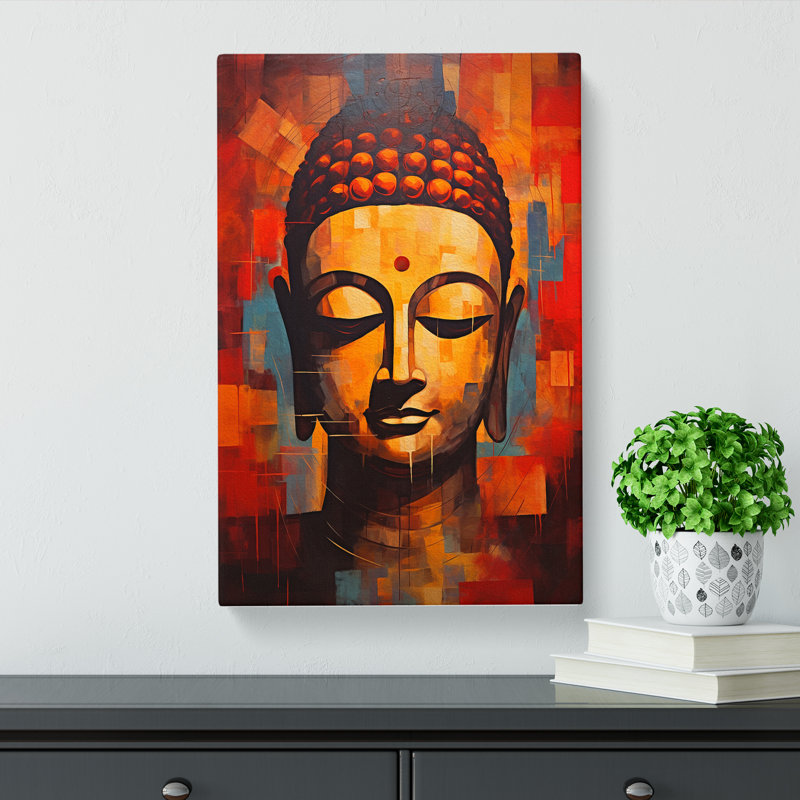 Buddha Constructivism - Print, 60cm H x 40cm W x 3cm D