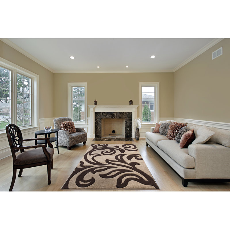 Vernia Floral Area Rug, Rectangle 120 x 170cm