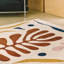 Corail Hand Tufted Wool Floral Area Rug-1300507382