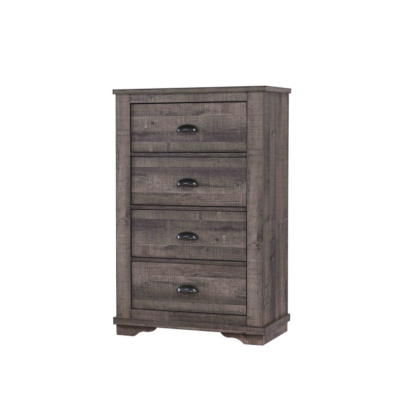 Commode de rangement contemporaine, Gris