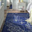Tapis bleu marine touffeté à la main Taron-809829188