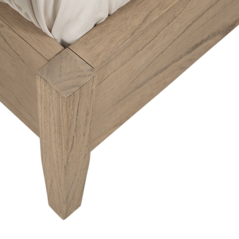 Princeton Bed, Cerused Natrual, King