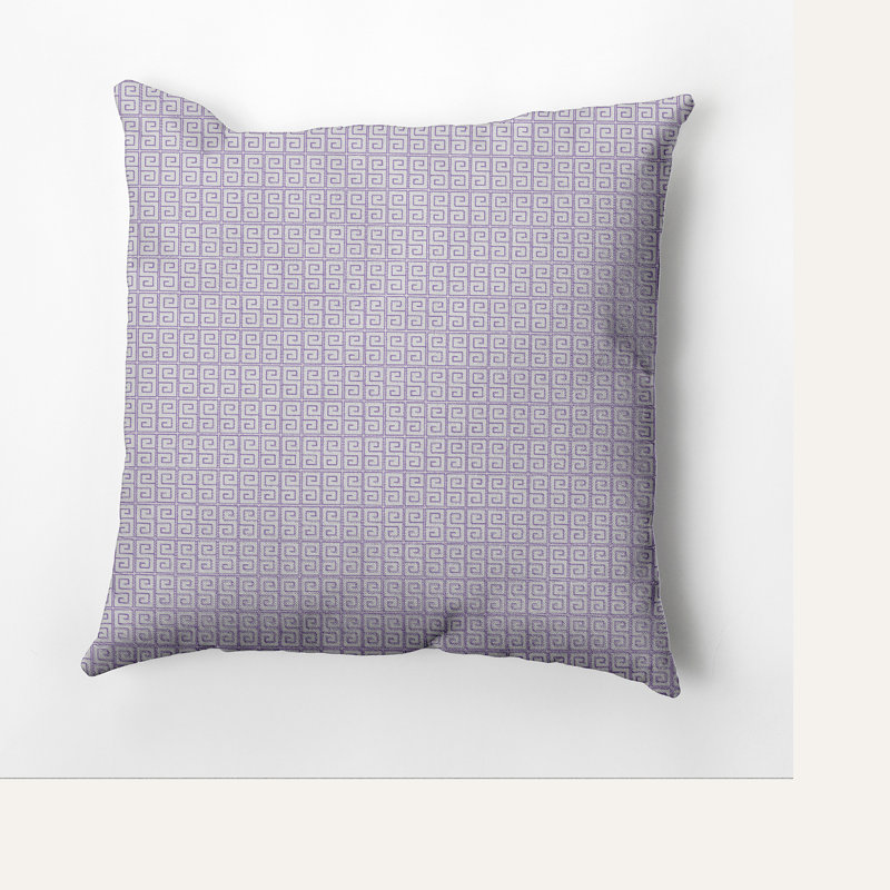 Geometric Reversible Throw Pillow, 16" H x 16" W, Paloma/Heather