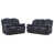2 Pcs: Loveseat, Sofa