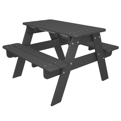 Table de pique-nique d'extérieur pour enfants POLYWOOD