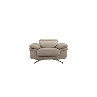 Fauteuil club en cuir Belpre