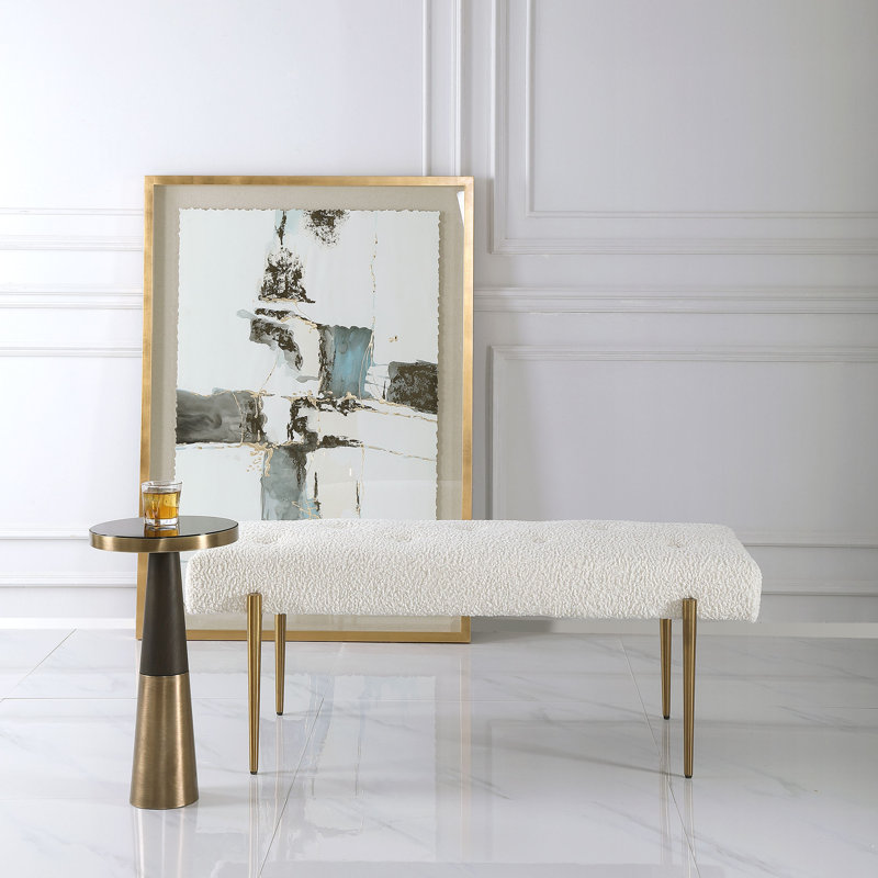 Gus Polyester Upholstered Bench