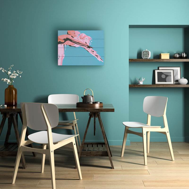 Baard Martinussen  Dive 1 Wood Slat Art, H 12 po x l 16 po