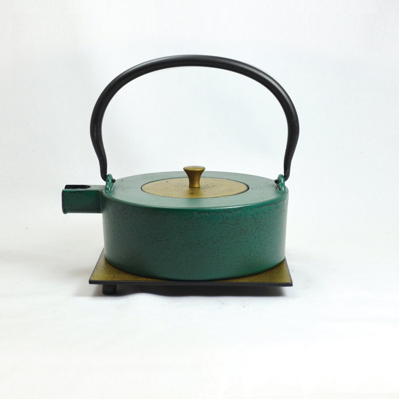Bloomsbury Market Edwige 0.8ml Solid Colour Teapot, Green/Yellow