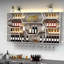 Porte-bouteilles mural polyvalent et élégant-107246107-107246111