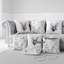 Indoor / Outdoor Floral Square Cushion-1977011623-1977011625