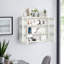 Armoire moderne avec trois rangements, répondant à différentes exigences de rangement, tablettes blanches de 28,31 po-1509038167