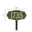 Hampshire 1-Line Lawn Address Sign-1818792477-1818792474