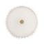 24" 5-Light Pleated Drum Shaded Chandelier-873919599