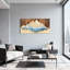 Paysage et nature, chaîne de montagnes avec neige et arbres-1420994378