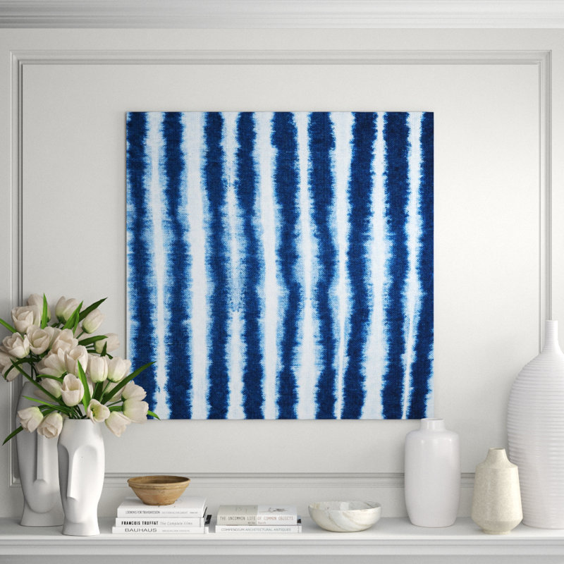 Indigo Teinture I Print by Sofia Fox, 30" H x 30" W, Plexi