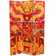 Dragon of the Chamber Double Sided 3 Panel Room Divider
