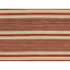 Striped Area Rug in Beige/Red