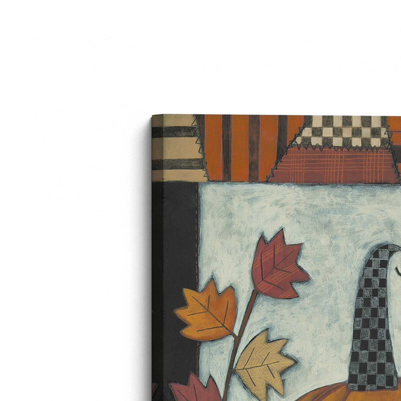 «Halloween Jack O'Lantern» par Bernadette Deming, reproduction d'art d'Halloween, L 30 x H 40, Ne s’applique pas