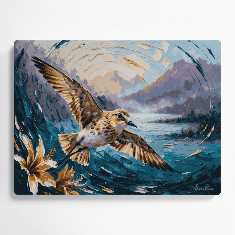 Art mural gris Hawaiian Pacific, H 12 po x l 18 po