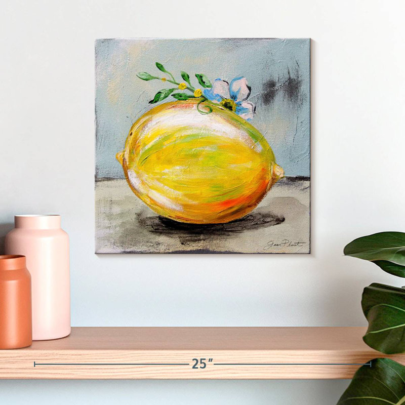 Yarlin Abstract Kitchen Fruit I, 16" H x 16" W