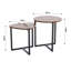 Tello Cross Legs Nesting Tables