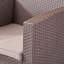 Ensemble de 2 fauteuils club d'extérieur en faux osier avec coussins imperméables-1248747314-1248747313