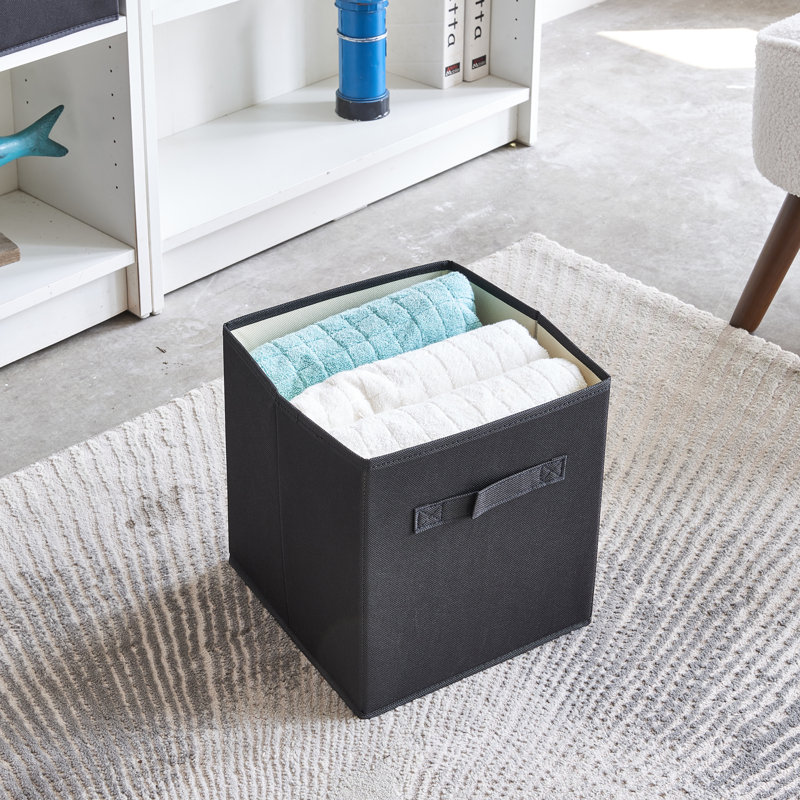 Ensemble de 6 boîtes en tissu