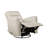 Glider Reclining Chair Swivel Motion Beige Breathable Faux Leather Upholstery Luxury Living Room Furniture-2018500957