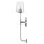 Viva Single Transparent Dimmable Bath Sconce