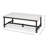 Barley Glass Top Single Coffee Table