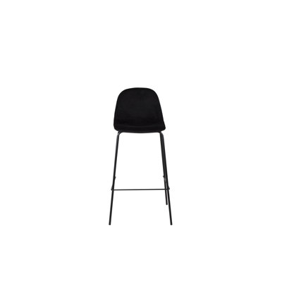 Penny Upholstered Counter Stool with Metal Frame
