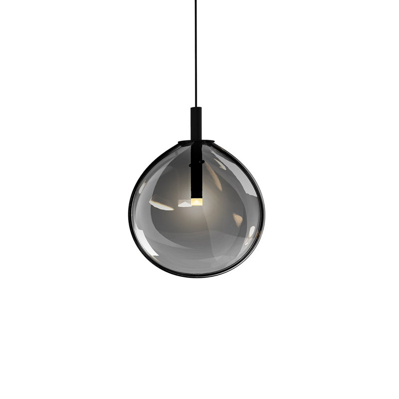 Cantina 1 - Light Pendant, Clear, 11.25" H x 9" W x 3" D