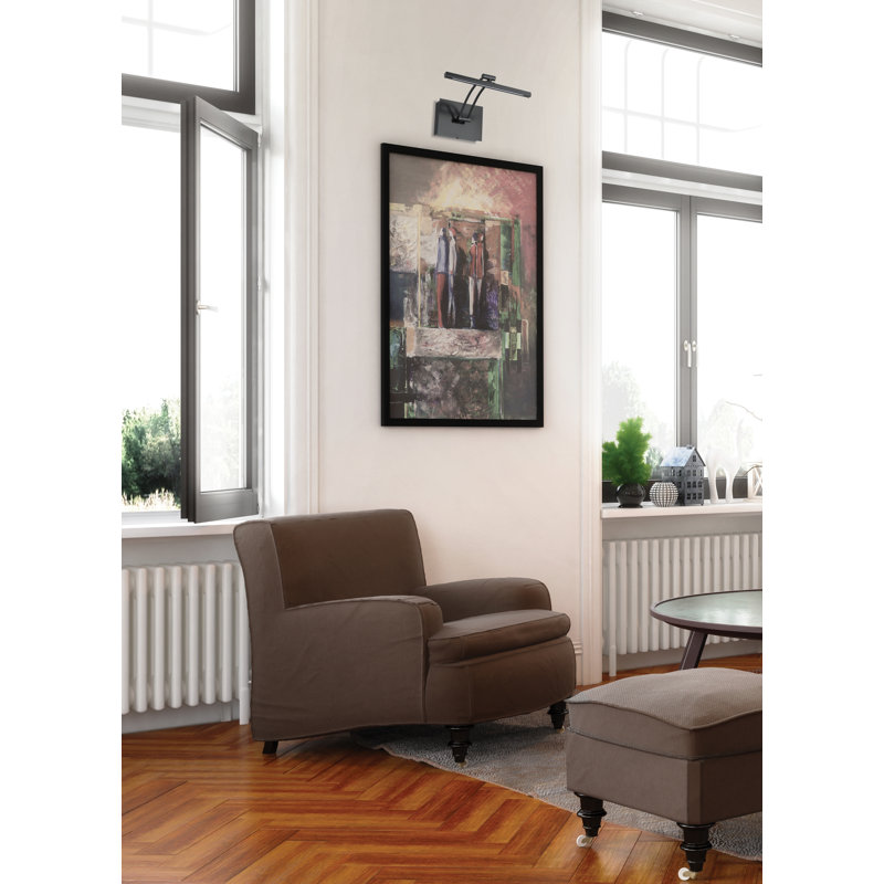 LED Wall Sconce, Matte Black