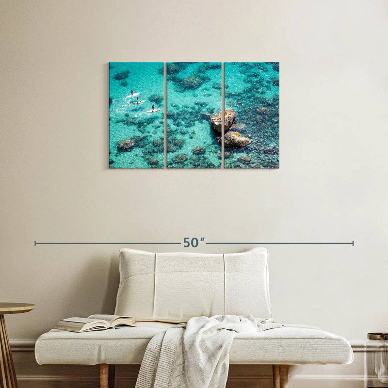 Senne Ocean Surfers, 20" H x 33" W