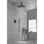 Ensemble de système de douche de plafond avec douche à main et pomme de douche 16 po-126232147
