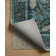 Tapis bleu sarcelle 