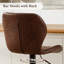 Tabouret de bar pivotant à hauteur réglable-1240423483-1240423430