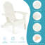 Chaise Adirondack pliante en plastique-70302377
