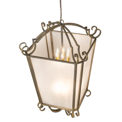 Lustre géométrique à 12 lumières Kopaz