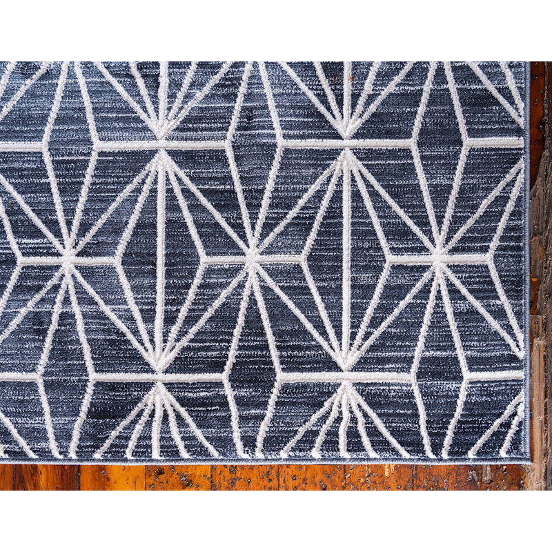 Heights Abstract Indoor Rug, Runner 2'2" x 6'