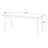 Nut-brown Rectangular Solid Wood Dining Table-1730151561